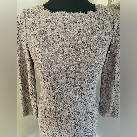 Adrianna Papell lace dress perfect like new - Picture 9 of 9